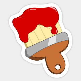 Paintbrush Sticker